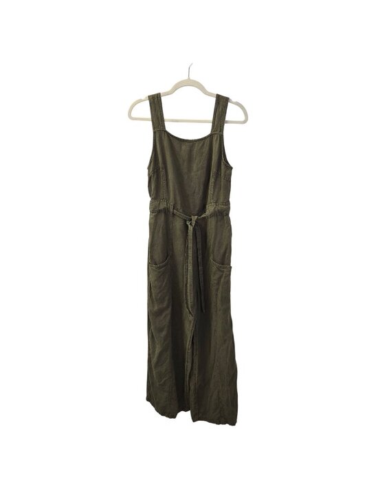 Nicole Miller Pants - Nicole Miller Linen & Viscose Blend Sleeveless Wide Leg Jumpsuit Size 6